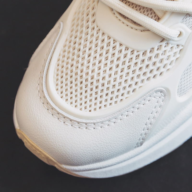 Dámske športové biele topánky ddoo Forrest Gump Daddy Shoes, nové jarné a jesenné topánky z roku 2024_voghion.com