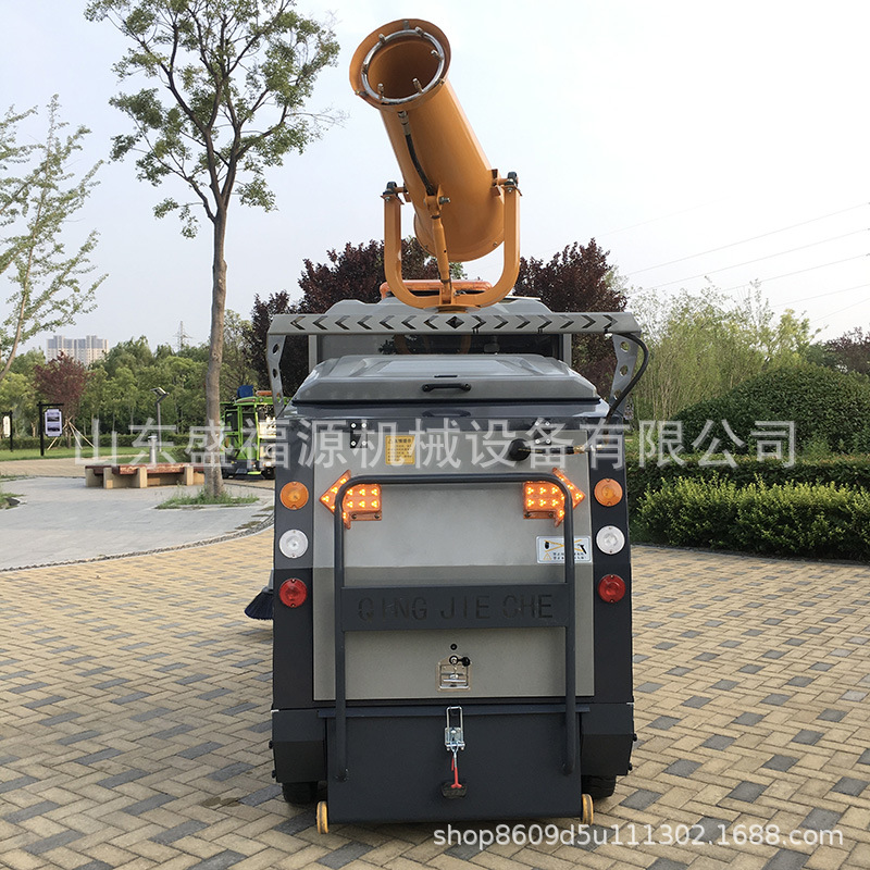 全封闭电动清扫车 小型座驾式物业小区扫路车 市政道路扫地车