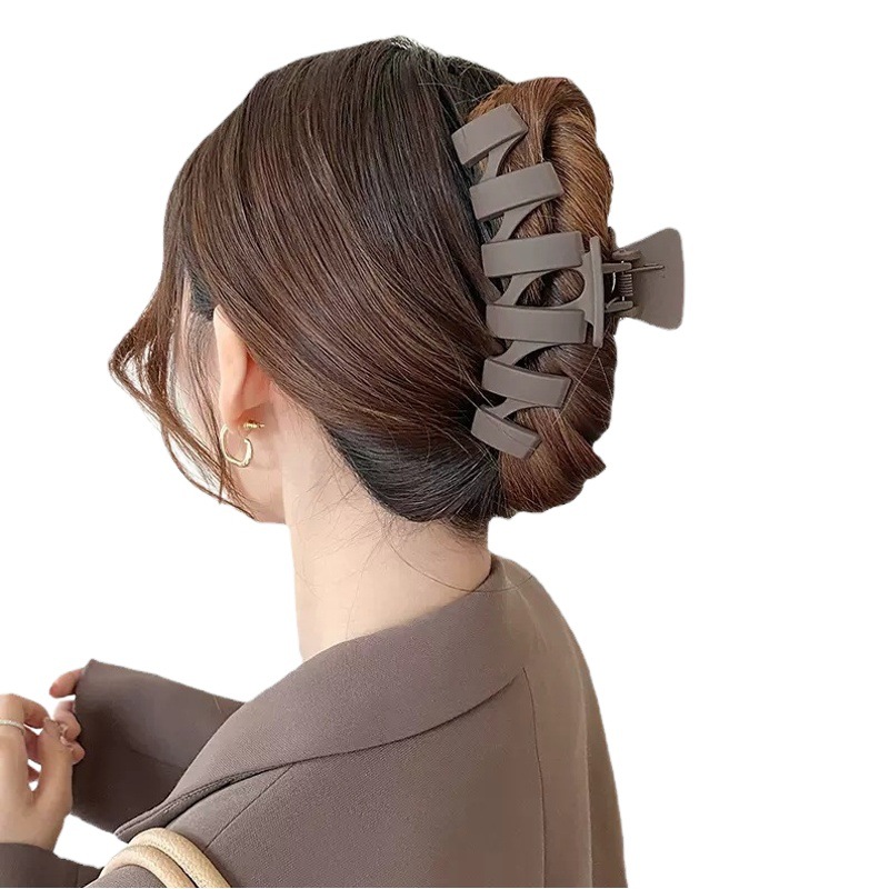 Pinza para el Pelo Tipo Tiburón, Extragrande, Sujeción Fuerte para Mucho Cabello, Clip de Moda, Venta por Mayor