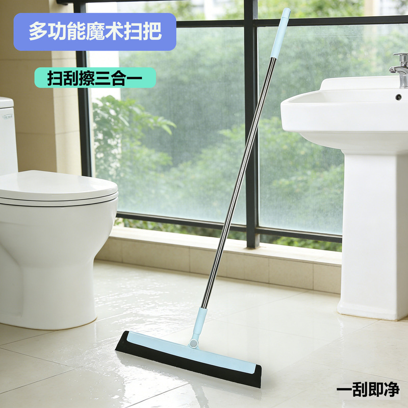 Multifunctional Wiper Mop Magic Broom Bathroom Floor Scraper Water Sweeping Tool Tile Cleaning Glass Scraper Glass Wiper