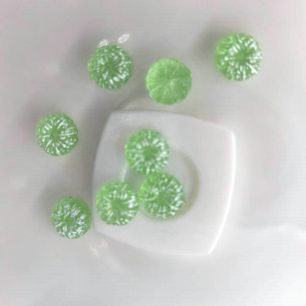 食玩美甲饰品diy橘子批发手机壳发夹发饰头饰上的配件0008