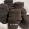 Тёмно‑коричневый (замш) 