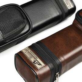 台球杆桶九球大头杆球筒杆袋1/2杆包5孔球筒桌球杆6孔台球杆盒