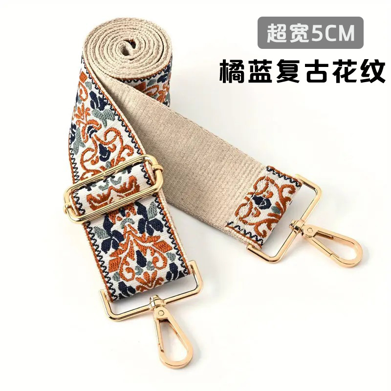 Bolso bandolera con accesorios ultra anchos, bolso de color, correa gruesa, correa de repuesto alargada, correa de hombro de bolso universal ajustable