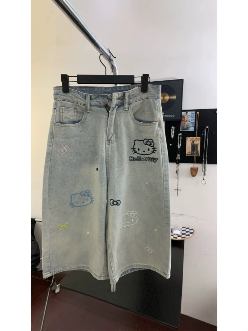 Retro cartoon jeans