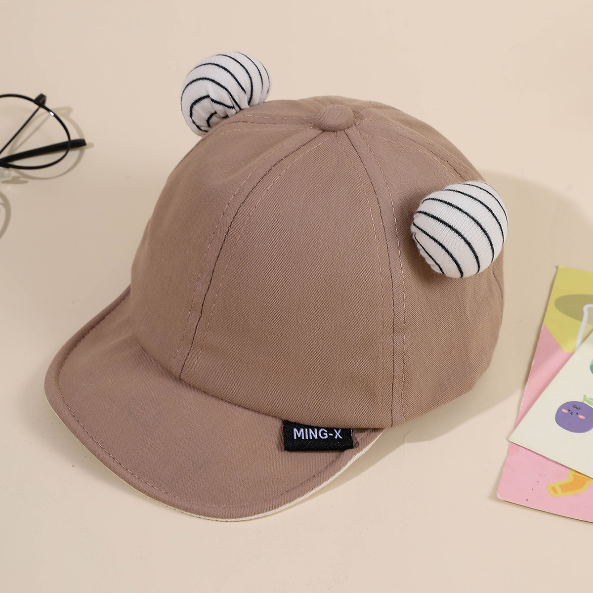 2023 nueva delgada lindo Super lindo bebé oso moda gorra de béisbol sombrero de Sol para niños y niñas