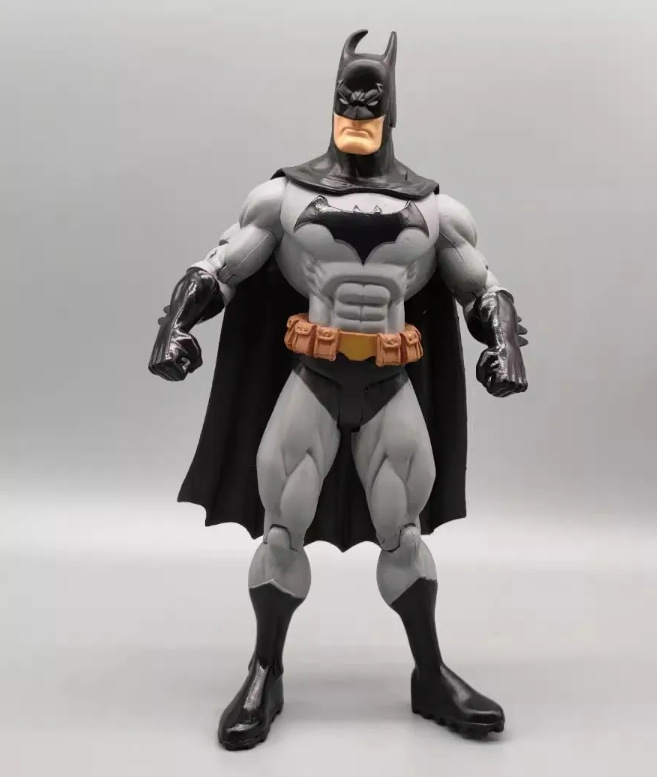 Superhéroes justicia unida acero Batman guerra superman puede hacer a mano modelo de muñecas adornos