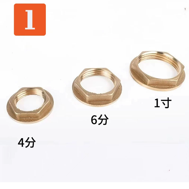 Латунная заглушка с фланцем, заглушка 1/2" 3/4" 1" латунная шестигранная прижимная заглушка для крана/бачка с внутренней резьбой