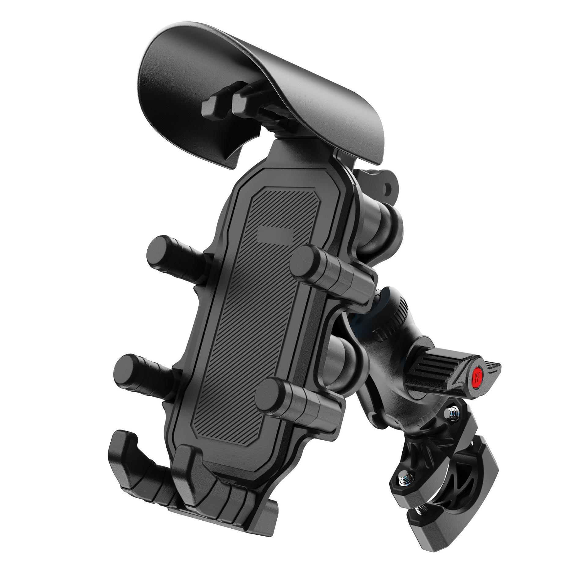 KT-315 선바이저가 포함된 클래식 블랙 핸들바 스타일