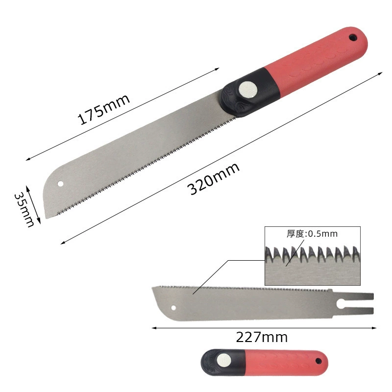 Съемная быстрая ручная пила маленький мини ручная пила для дома деревянная пила с зубьями с прямой ручкой плоская режущая пила DIY ручная пила
