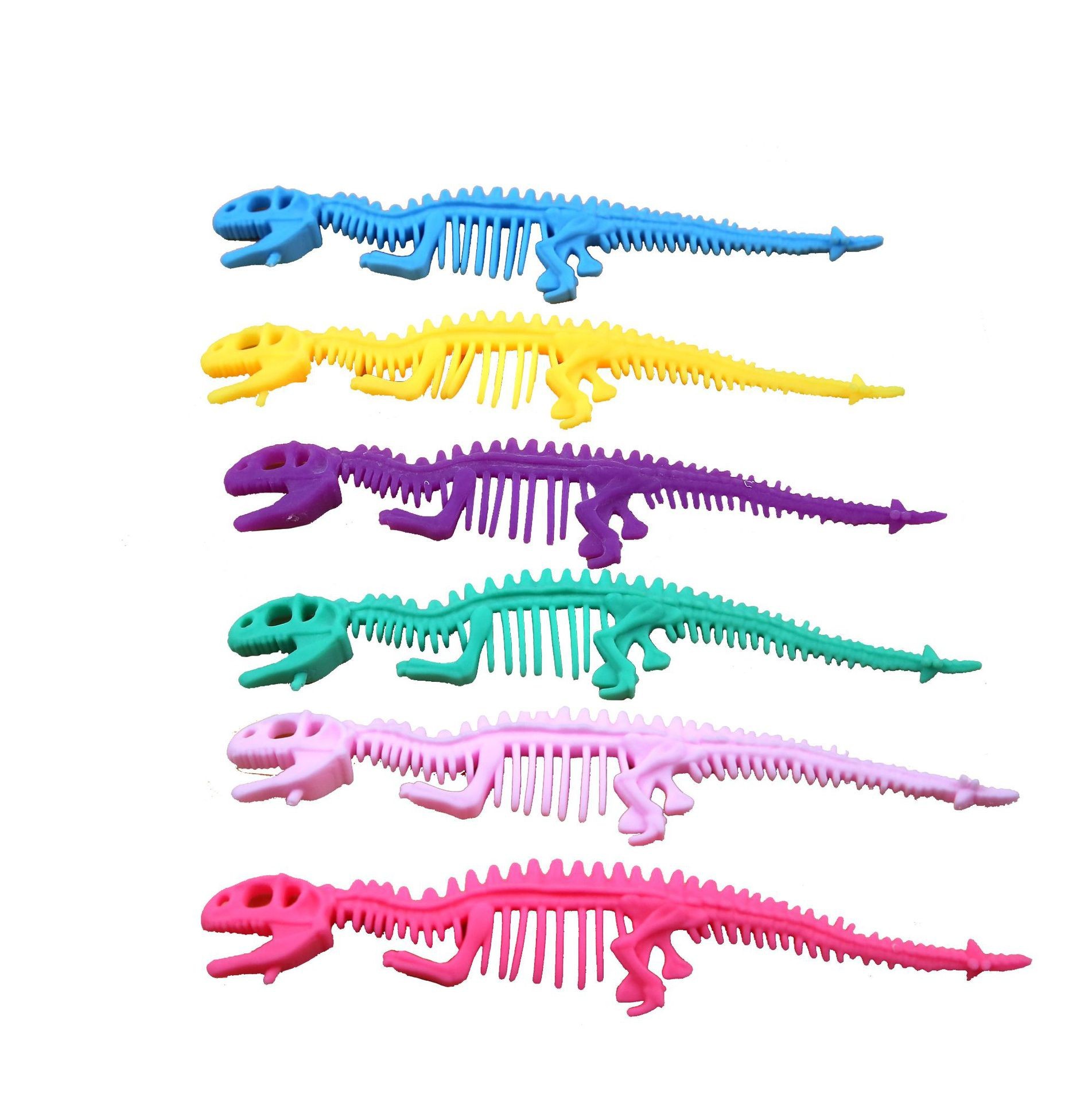 티라노사우루스 렉스 화석 6색 랜덤 1개