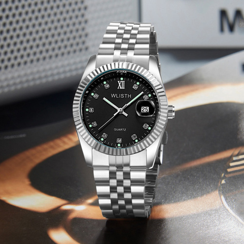 Wallis small and exquisite quartz watch waterproof luminous fashion simple watch couple watch men and women watch