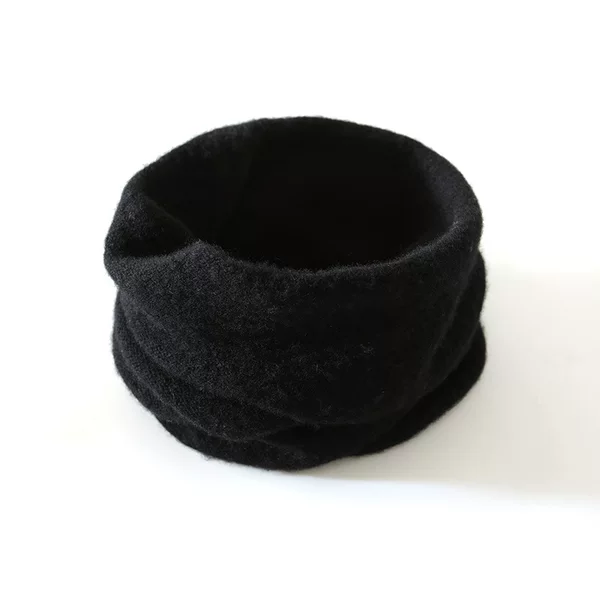 2024 Cashmere Children's Neck Set Girls' Warm Cold-proof Neck Boys' Cute Pullover Small Scarf Baby Solid Color
