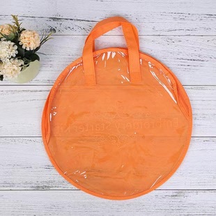Nantong round non-woven bag mosquito net packing bag daily storage bag PVC bag non-woven bag