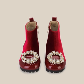 童皮鞋;童皮靴;童棉鞋