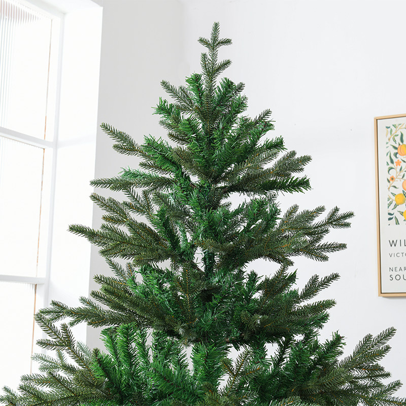 Navidad de lujo 1,8 m PE hoja mixta cifrado simulación Pino árbol de Navidad árbol grande centro comercial Hotel árbol de Navidad