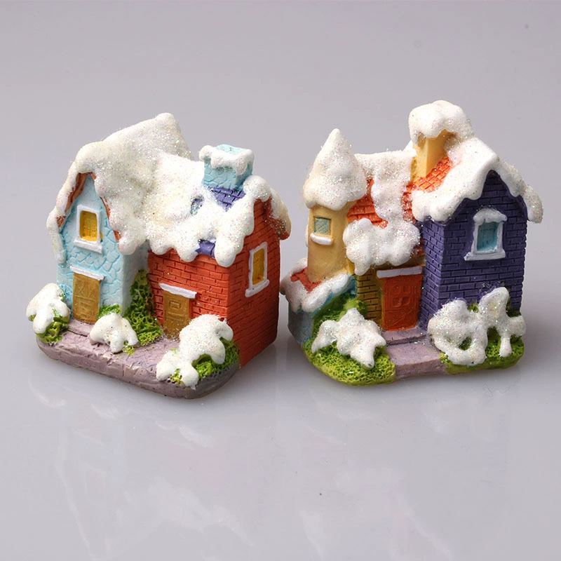 ZAKKA разные товары Любовь море Мини Дом микро ландшафтное украшение маленький дом DIY аксессуары рождественский снежинка дом