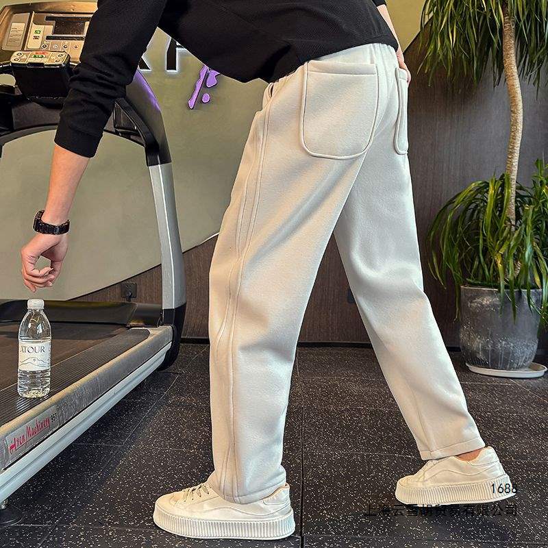 2026 New Men's Pants - Versatile Straight Leg Pants, Loose Fit, Trendy Sweatpants for Spring and Autumn, Stylish Sports Casual Pants for Men