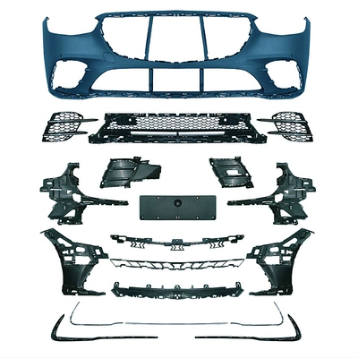 S400 Modified to S450 S63: Big Surrounded - mercedes-benz-s-class-w223-modified-s450-front-bumper-center-grille