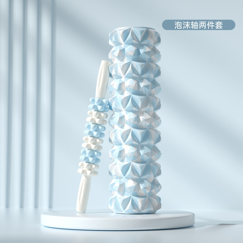 泡軸三点セット筋肉リラックス神器狼牙棒リングクリップ足マッサージローラーローラー痩せ足|undefined