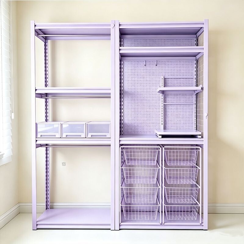 Colorful open wardrobe, extra-thick all-steel frame, simple design, large capacity, suitable for home use as a storage cabinet Colorful open wardrobe, extra-thick all-steel frame, simple design, large capacity, suitable for home use as a storage cabinet