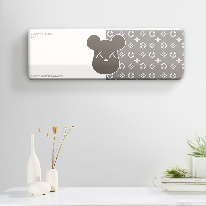 Cubierta del acondicionador de aire colgando cubierta de polvo universal 2022 Nuevo Hogar cubierta colgante cubierta de alta cubierta elástica cubierta de tela al por mayor