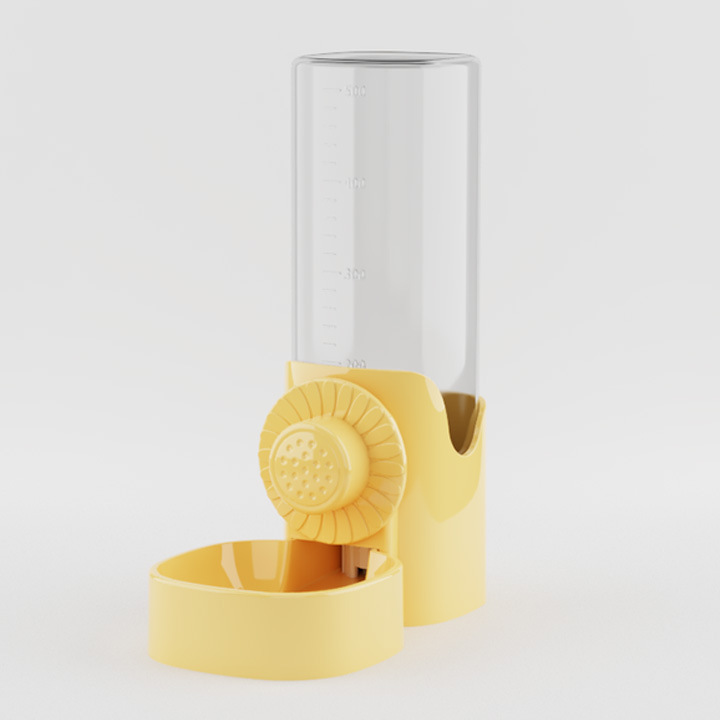 ペット吊り下げ給水器オリジナルデイジー吊りケージ自動給水器大容量猫と犬の水差し|undefined