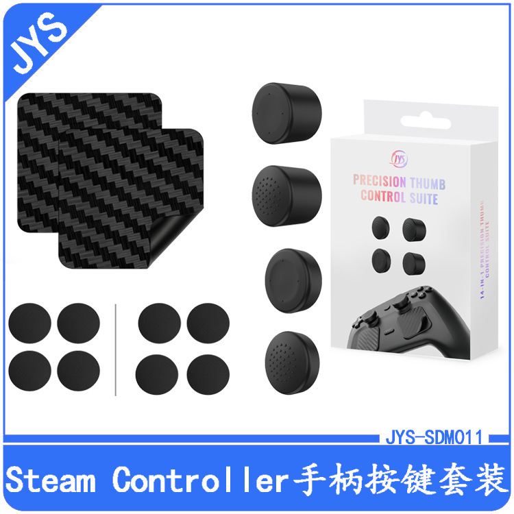 Steam Controller Handle Button Caps + Touchpad Sticker Joystick Button Caps Set Back Button Silicone Steam Controller Handle Button Caps + Touchpad Sticker Joystick Button Caps Set Back Button Silicone