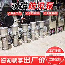 不锈钢永磁同步电机水泵防汛抽水抢险高扬程排洪涝变频潜水轴流泵