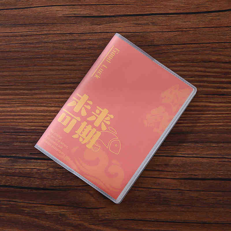 Inspiración A7 serie de texto cubierta de goma para estudiantes de papelería para incentivar premios mini cuadernos de bolsillo