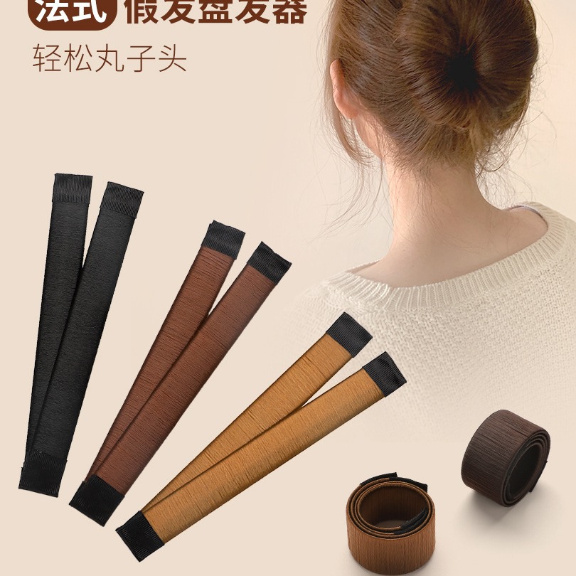 Accesorios para el cabello horquilla bola cabeza corbata cabeza torcedura placa de pelo artefacto hembra Corea del Sur shaper perezoso mullido tocado simple