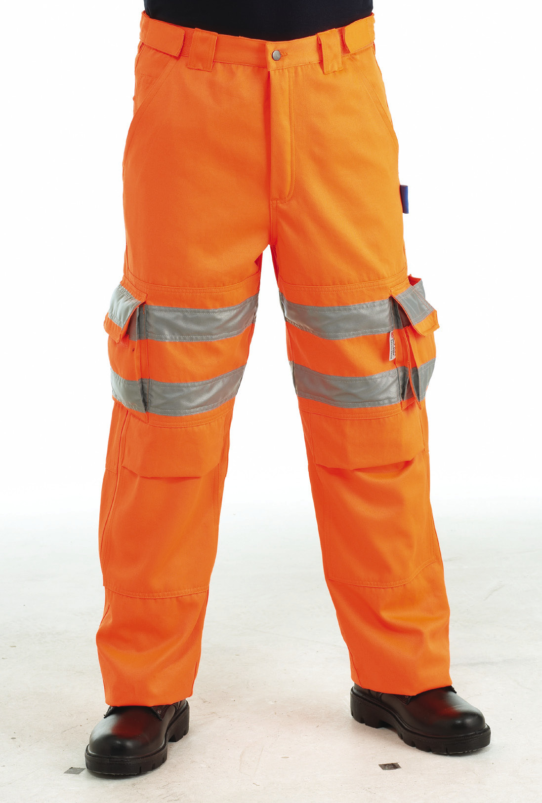 荧光橘红TC长裤\GN610AS