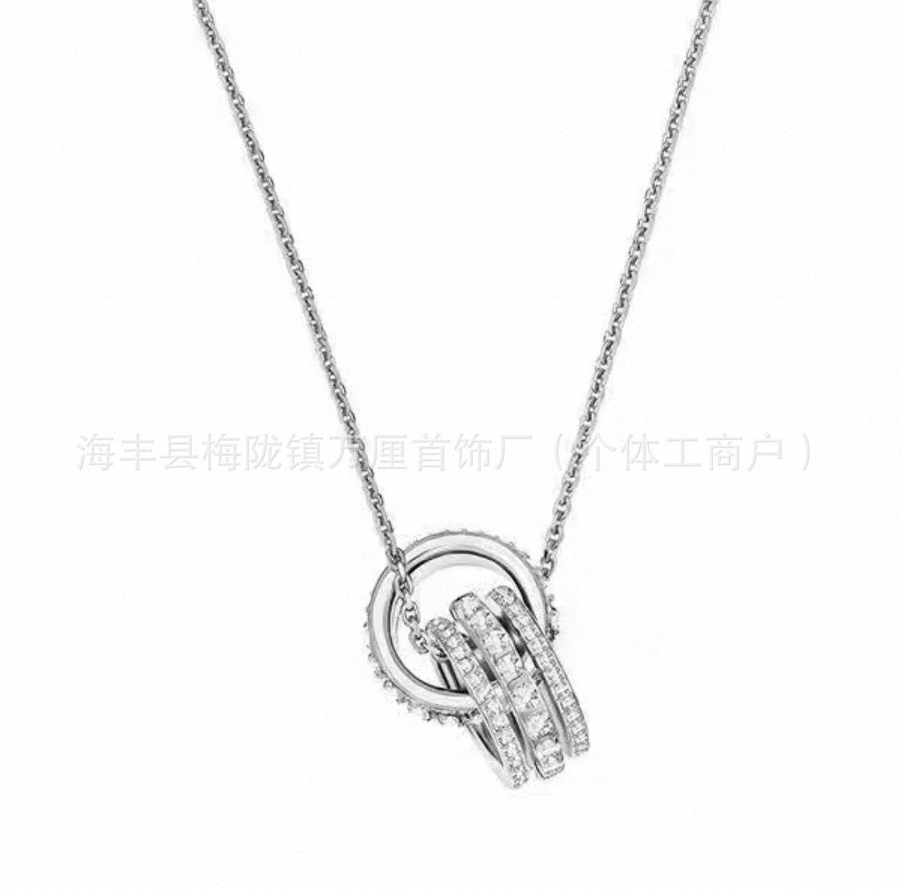 大双环白钻【白金色】