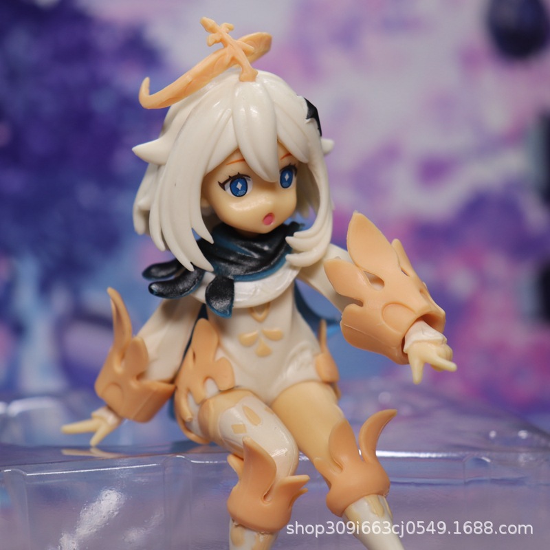 Yuanshen Paimon Figura Miha Tour Mercadoria Boneca Anime Jogo Bidimensional  Modelo De Decoração De Carro - Escorrega o Preço