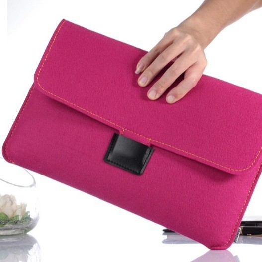 新款电脑保护套毛毡内胆包简约防滑macbook/ipad苹果笔记本电脑包