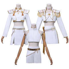 星漫境韩流女团K-POP猎魔女团cos服鲁米白色款cosplay服装二次元