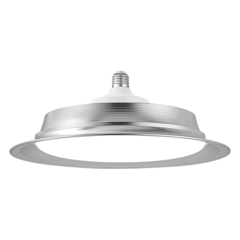 LED brillante Lámpara de minería Taller de iluminación interior de alta potencia lámpara de techo impermeable a prueba de polvo anti-reflejo lámpara colgante