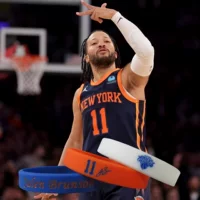 Баскетбольная звезда Knicks № 11 Brunson подписывает спортивный браслет силиконовый браслет светящийся вентилятор украшения Энтони