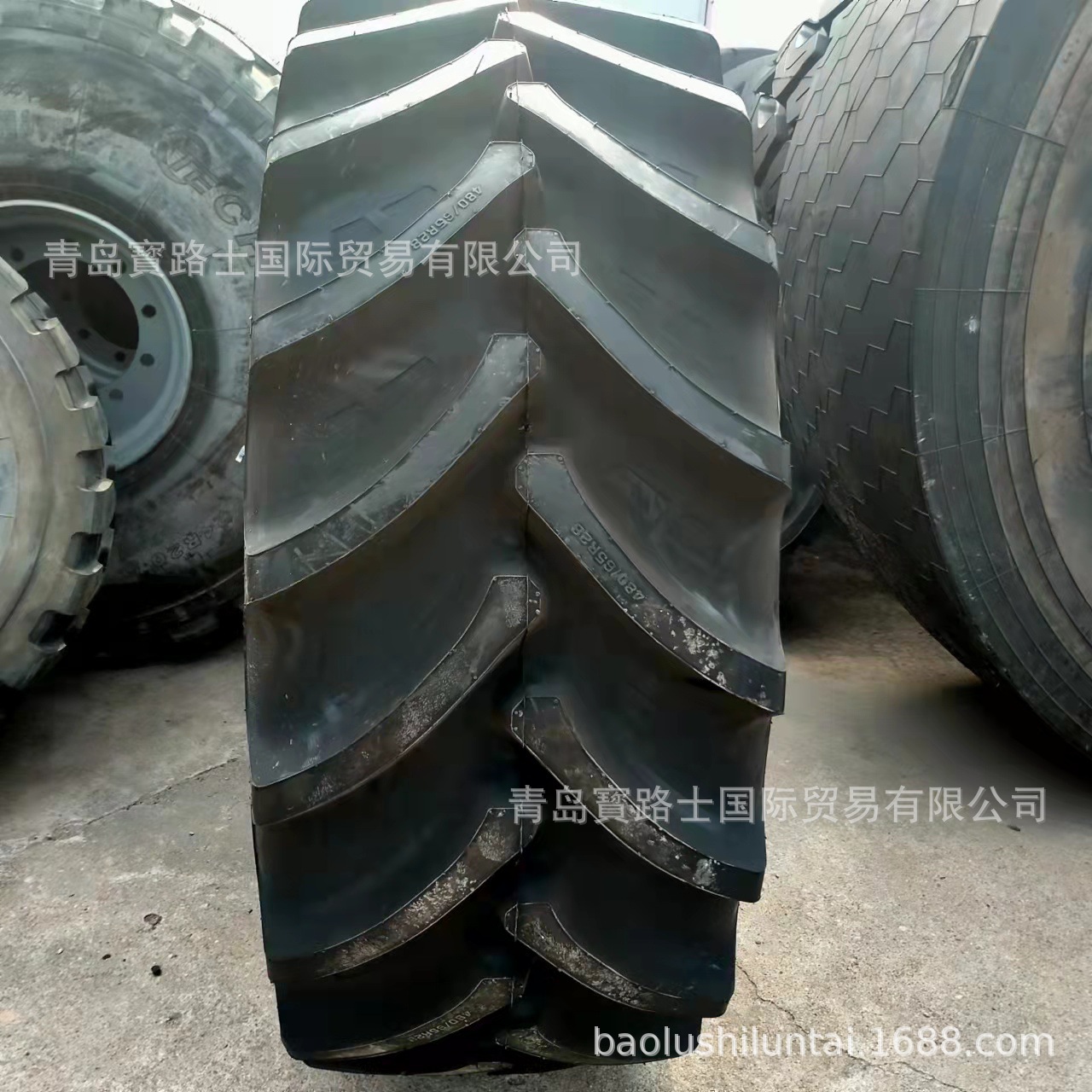 大马力拖拉机轮胎 480/65R28 19.5LR28   人字花纹