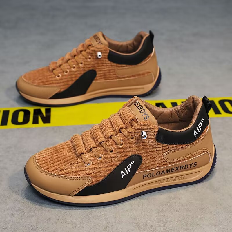 Zapatos de hombre 2024 nueva tendencia de deportes de ocio de primavera, zapatos casuales de todo fósforo, zapatos de Forrest Gump para correr planos ligeros para hombre