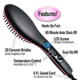 Electric Magic hair comb straight hair comb straight hair straightener new hair straightener TV hot sale