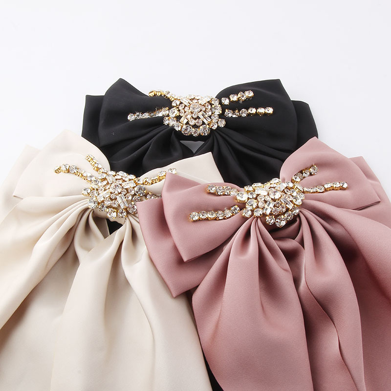 Casual Occasion Fashion Women'S Knot Butterfly Bow Knot Cloth Hair Clip Headwear