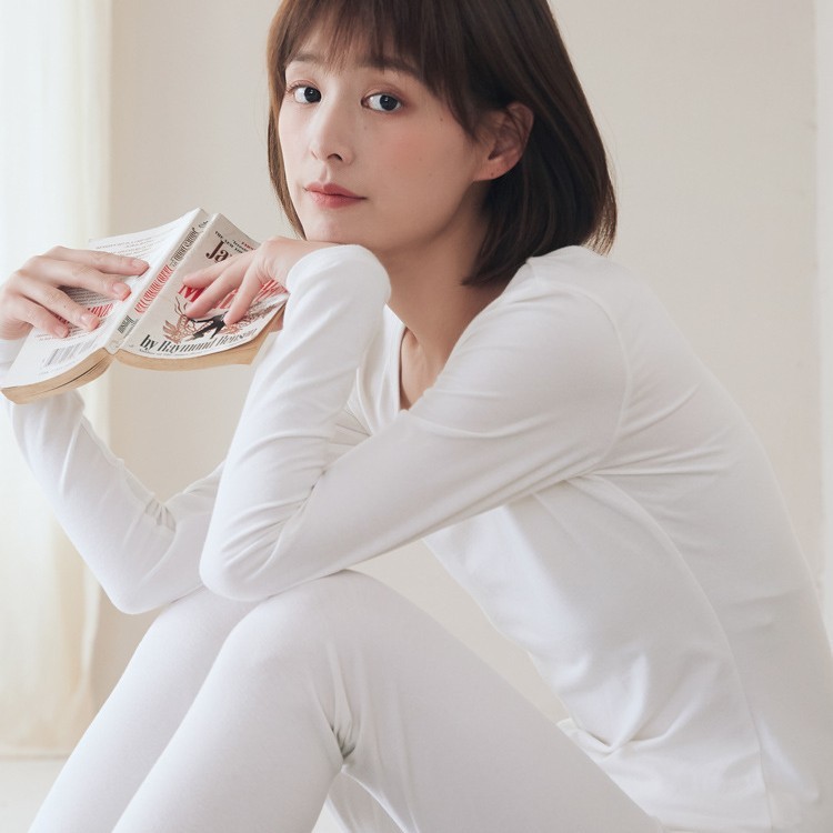ハイエンドの秋の服の秋のズボンの女性の純綿のスーツは底の中で保温の下着の純綿の学生の下着のスーツの冬を着ます。|undefined