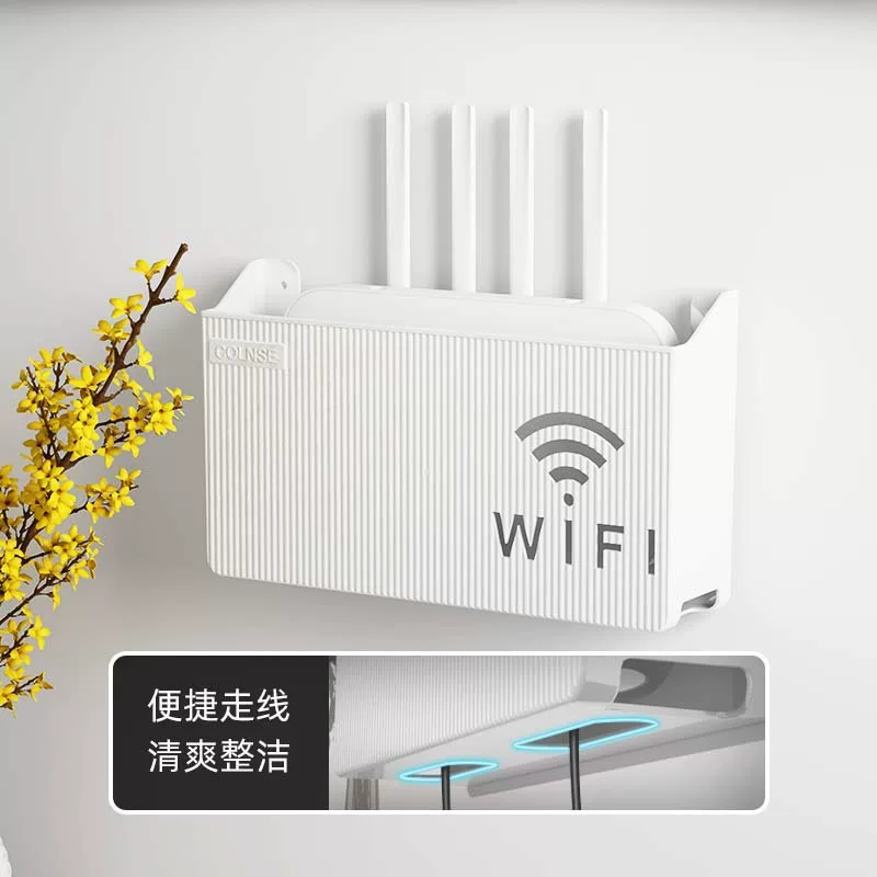 Взрывозащитная настенная коробка для хранения беспроводной Wi-Fi ТВ-приставки, уличная полка, подвесная коробка без сверления