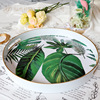 New Chinese retro round board hotel banquet cushion plate plastic plate source manufacturer