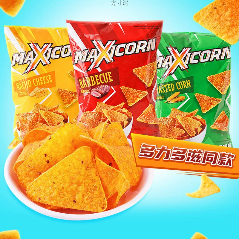 Индонезийские чипсы Doritos Maxicorn со вкусом барбекю и сыра, картофельные чипсы Doritos, закуски оптом