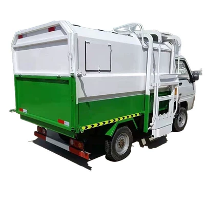 small four-wheeled garbage truck, Elektrik zibil maşınları