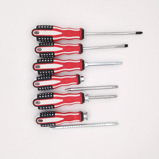 National Flag Cross One-word Dual-use Telescopic Screwdriver Set Household Hand Tool Screwdriver Screwdriver