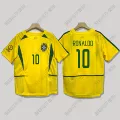 2002 brazil main short sleeve size 10 with stamp