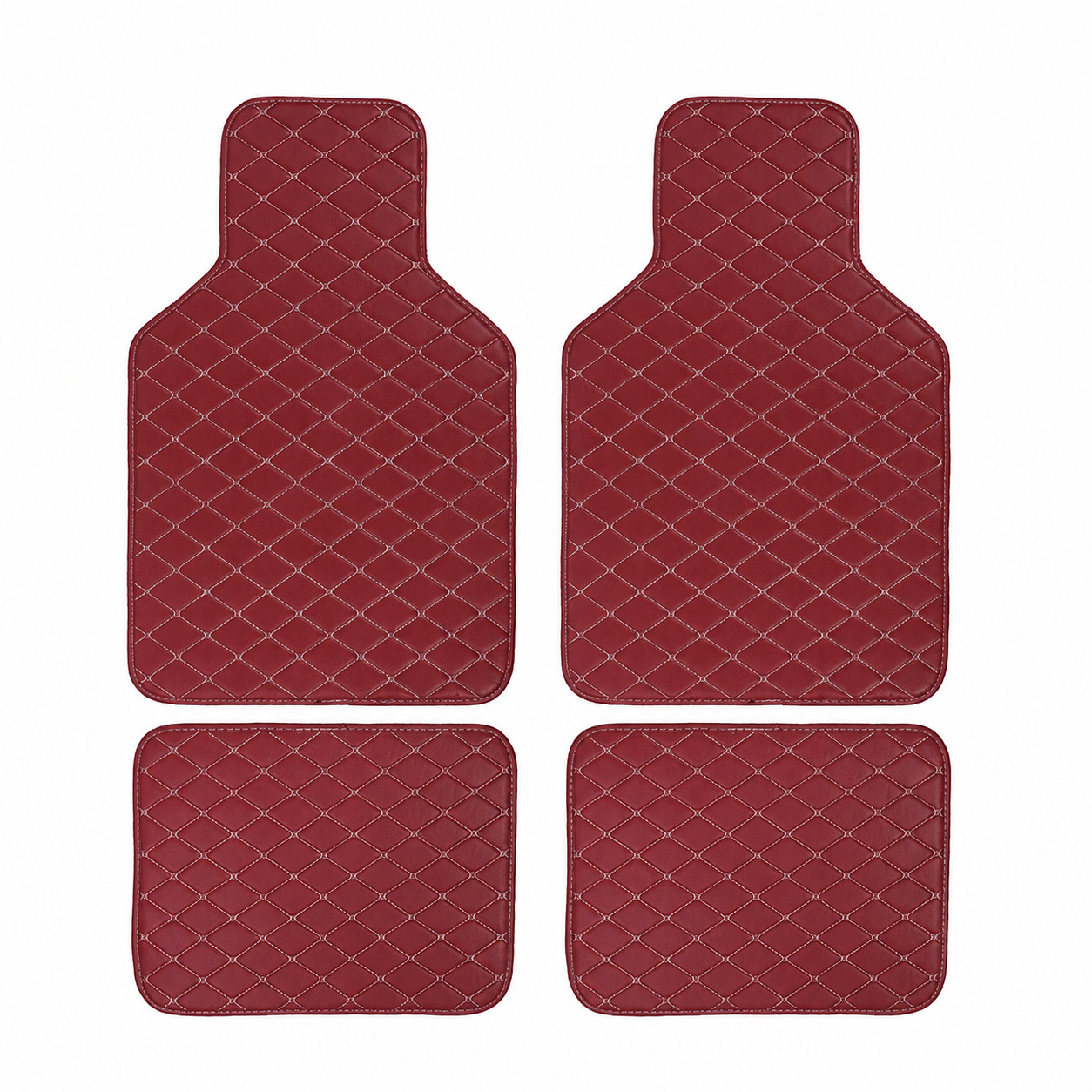 Amazon universal car floor mats, foreign trade car mats, all-season right-hand drive car leather floor mats
